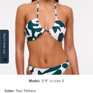 Abercrombie and Fitch Upside-Down Triangle Bikini Set